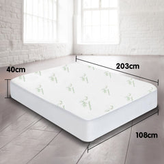 Laura Hill Fitted Bamboo Mattress Protector Underlay Queen King Single Size Tristar Online