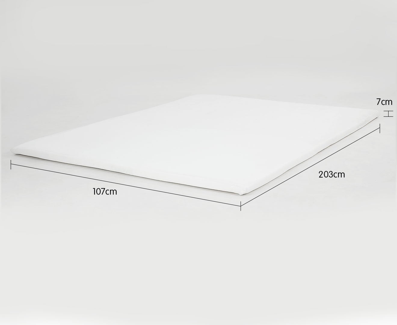 Laura Hill High Density Mattress Foam Topper 7cm - King Single Tristar Online
