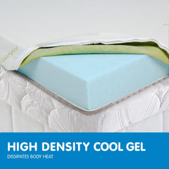 Laura Hill Cool Gel Memory Foam Mattress Topper - King Tristar Online