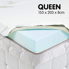 Laura Hill Cool Gel Memory Foam Mattress Topper - Queen Tristar Online