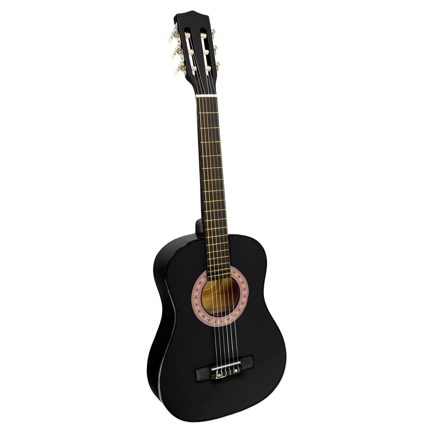 Karrera 34in Acoustic Children Wooden Guitar - Black Tristar Online