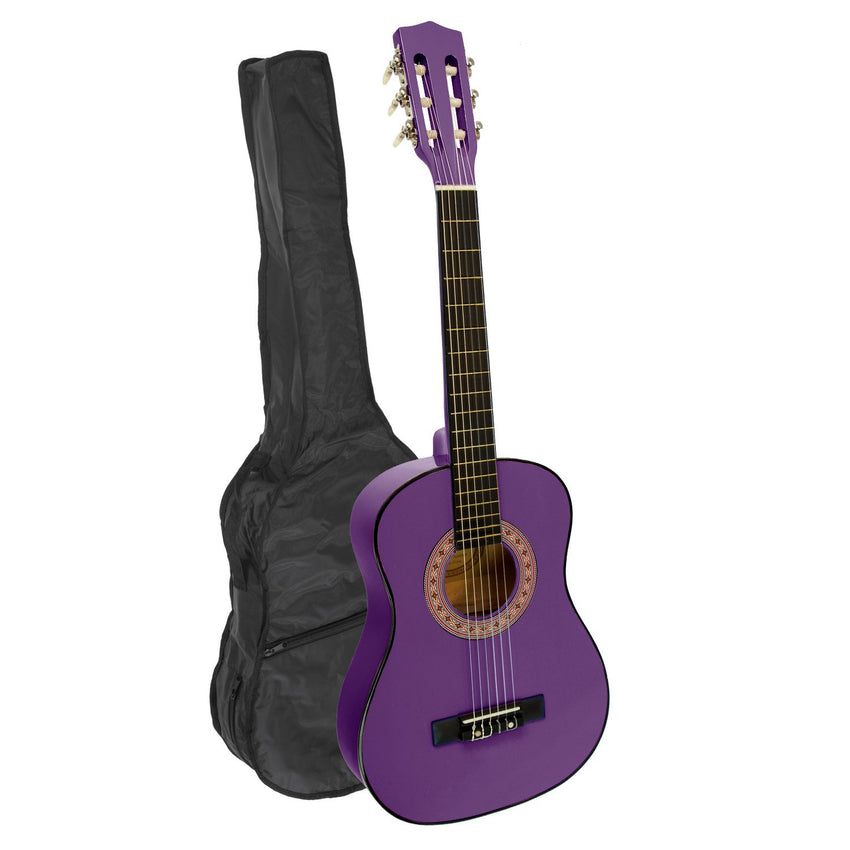 Karrera 34in Acoustic Children no cut Guitar - Purple Tristar Online