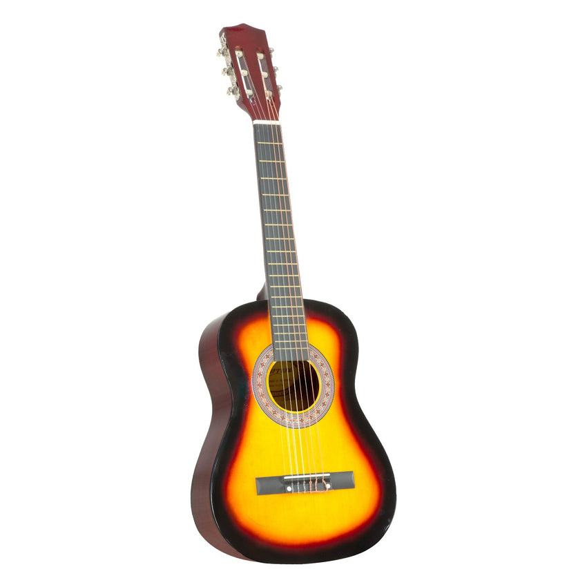 Karrera 34in Acoustic Wooden Childrens Guitar - Sunburst Tristar Online