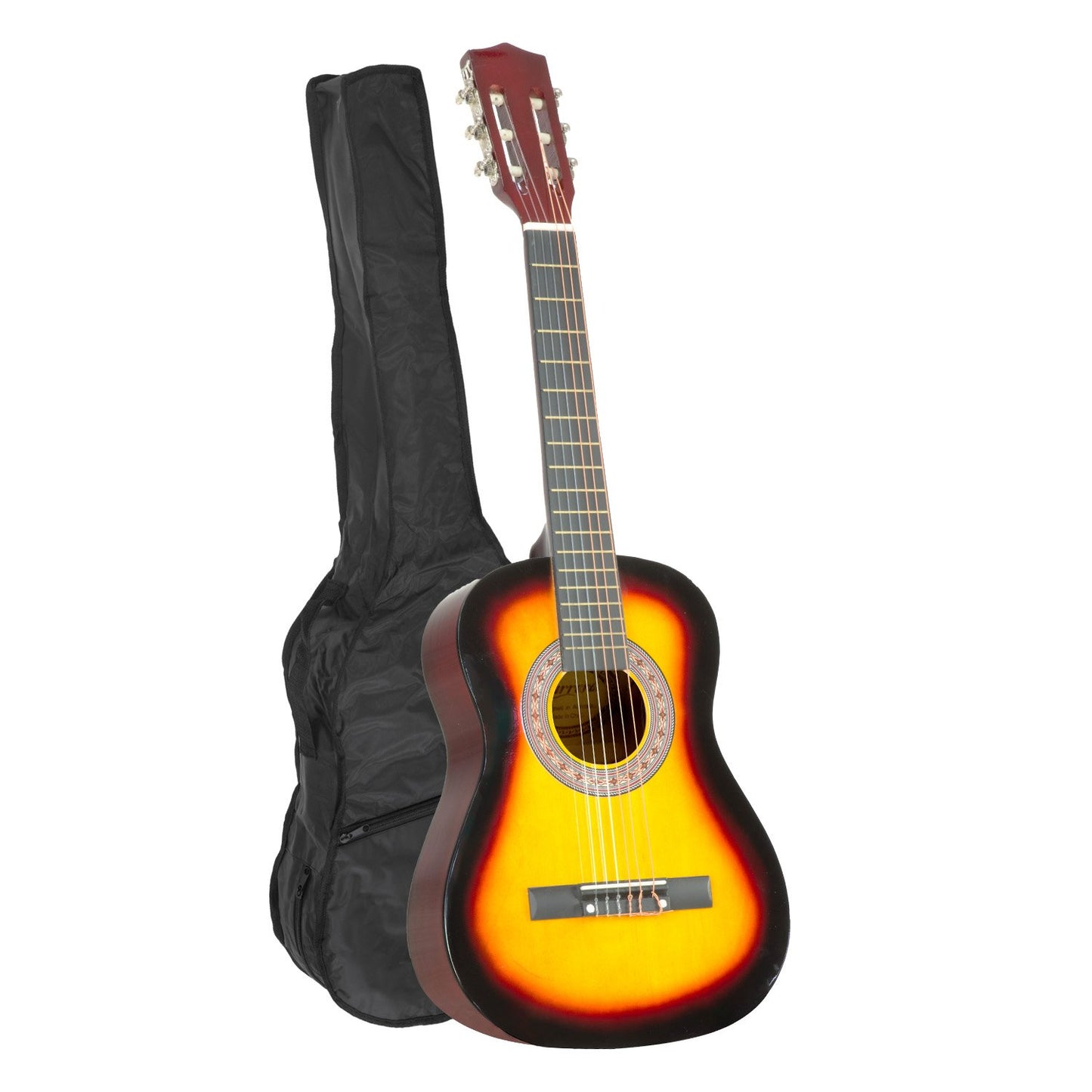 Karrera 34in Acoustic Wooden Childrens Guitar - Sunburst Tristar Online