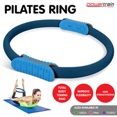 Powertrain Pilates Ring Band Yoga Home Workout Exercise Band Blue Tristar Online