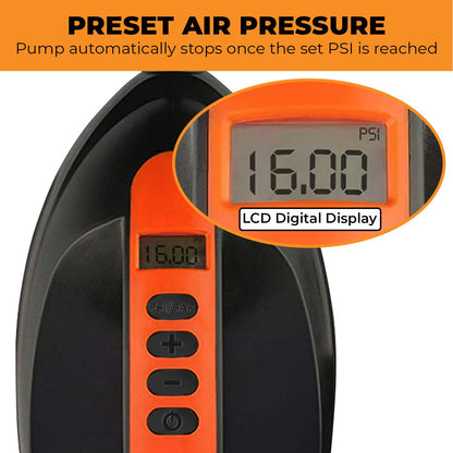 Kahuna Portable Electric Air Pump 12V for Inflatable Paddle Boards Tristar Online