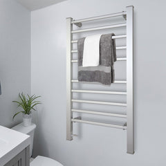 Pronti Heated Towel Rack With Timer Wall-mounted Freestanding Electric 160 Watts Tristar Online