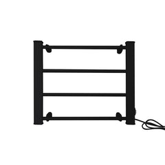 Pronti Heated Towel Rack Electric Bathroom Towel Rails Warmer Ev-60 -black Tristar Online