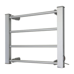 Pronti Heated Towel Rack Electric Bathroom Towel Rails Warmer Ev-60 -silver Tristar Online