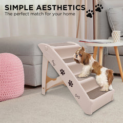 Furtastic 50cm Foldable Step Ladder Stairs Tristar Online