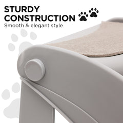 Furtastic 38cm Foldable Pet Stairs Ramp - Grey Tristar Online