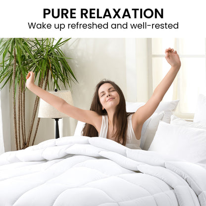 Laura Hill 500GSM Duck Down Feather Quilt Duvet Doona - King Tristar Online