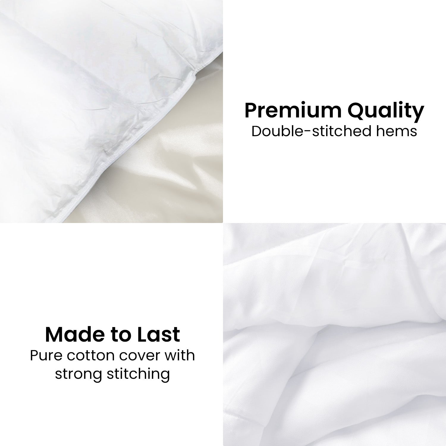Laura Hill 500GSM Duck Down Feather Quilt Comforter Doona - Queen Tristar Online