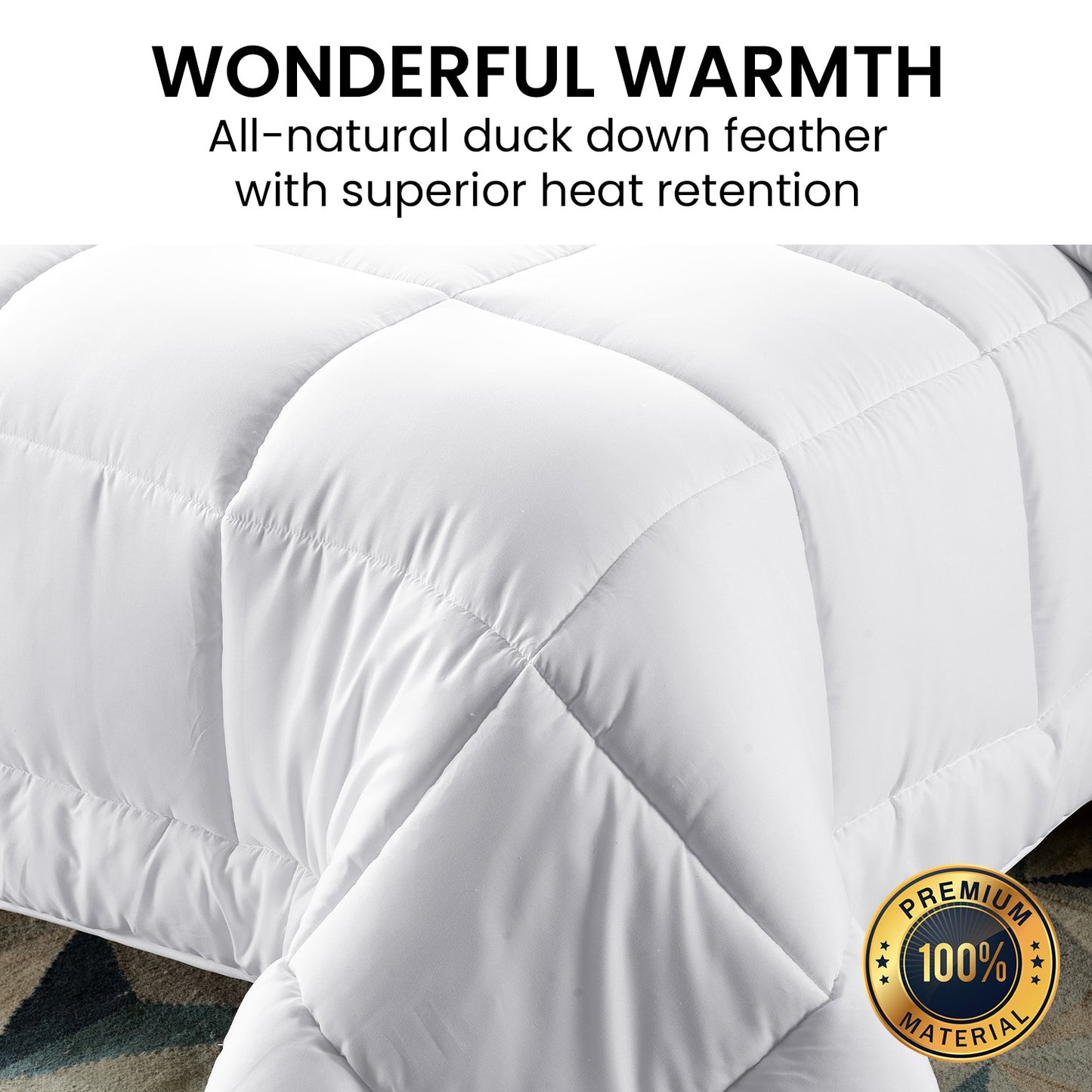 Laura Hill 700GSM Duck Down Feather Quilt Duvet Doona - Super King Tristar Online