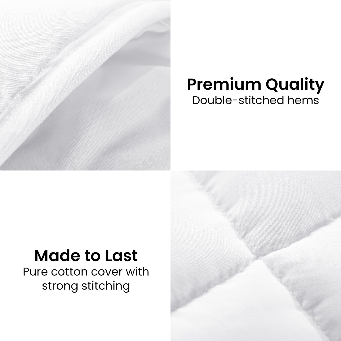 Laura Hill 500GSM Goose Down Feather Comforter Doona - Super King Tristar Online