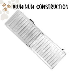 Klika Foldable Aluminium Dog Ramp - 122 x 38 cm Tristar Online