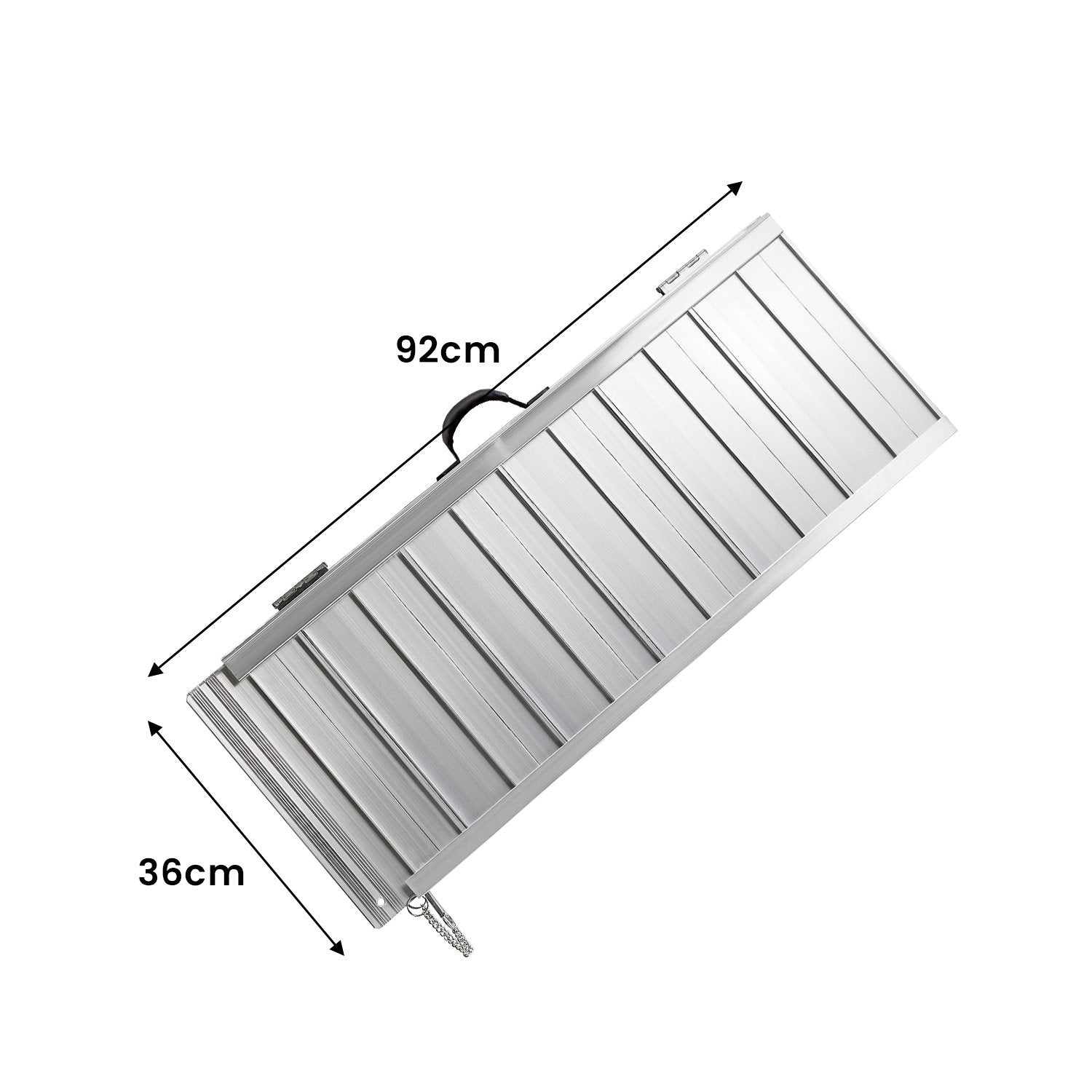 Rigg Aluminium Foldable Wheelchair Ramp With Handle - 3ft Tristar Online