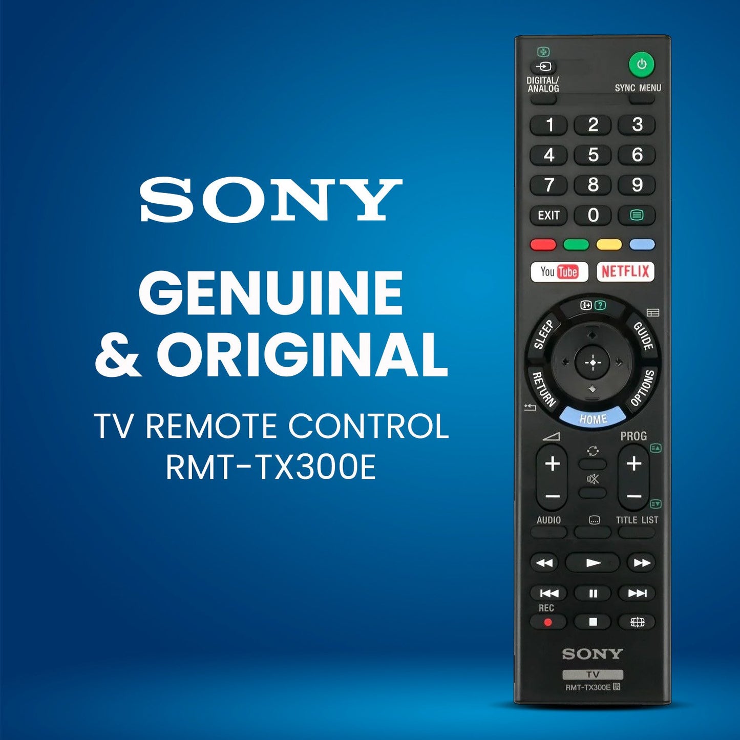 Sony Tv Remote Control - Rmt-tx300e Tristar Online