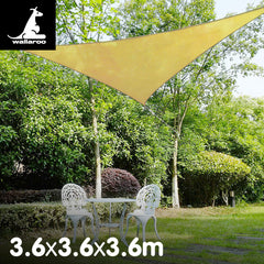 Wallaroo Triangular sail: 3.6 x 3.6 x 3.6m - Sand Tristar Online