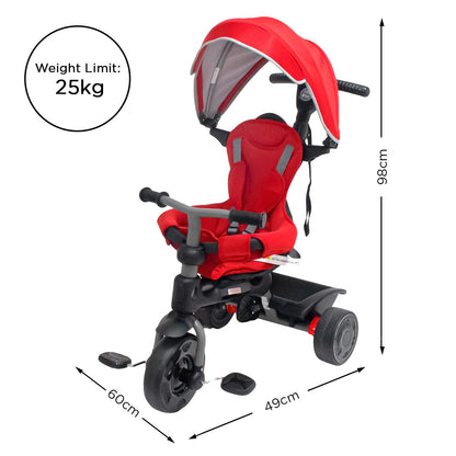 Veebee Explorer 3-stage Kids Trike With Canopy - Red Tristar Online