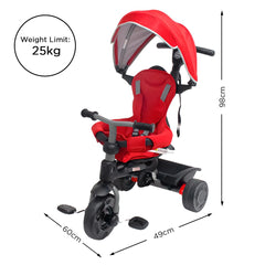 Veebee Explorer 3-stage Kids Trike With Canopy - Red Tristar Online