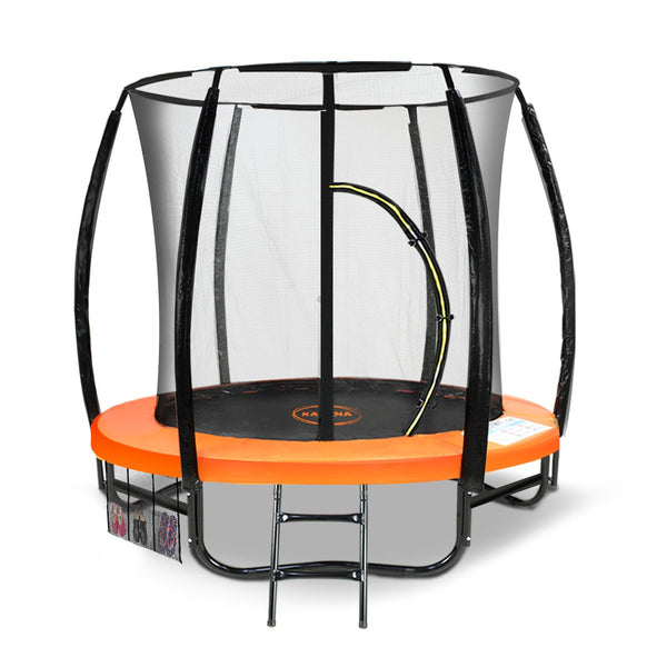 Kahuna Classic 6ft Outdoor Round Orange Trampoline Safety Enclosure Tristar Online