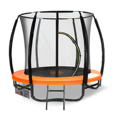 Kahuna 8ft Trampoline Kahuna With Spring Mat Pad Net Outdoor - Orange Tristar Online