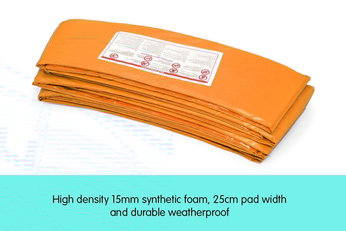 Kahuna 8ft Trampoline Replacement Pad Round - Orange Tristar Online