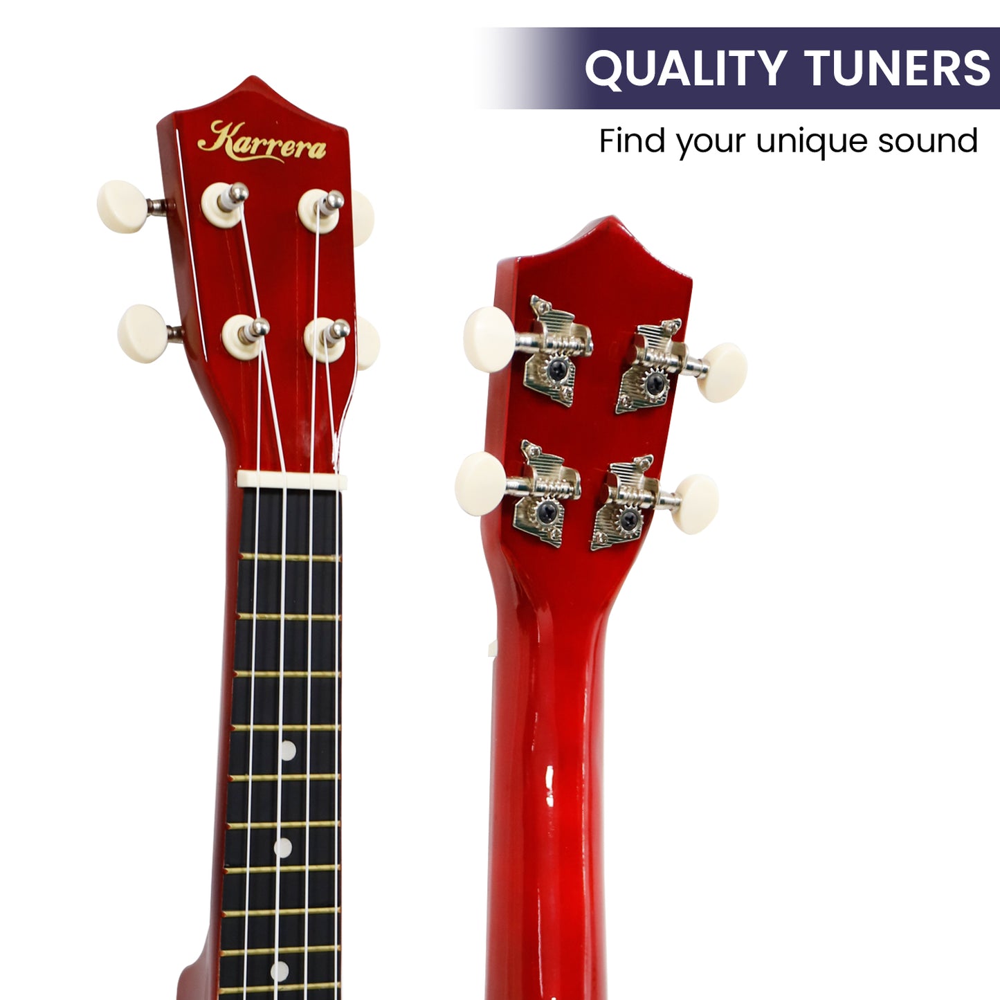 Karrera 21in Ukulele - Natural Tristar Online