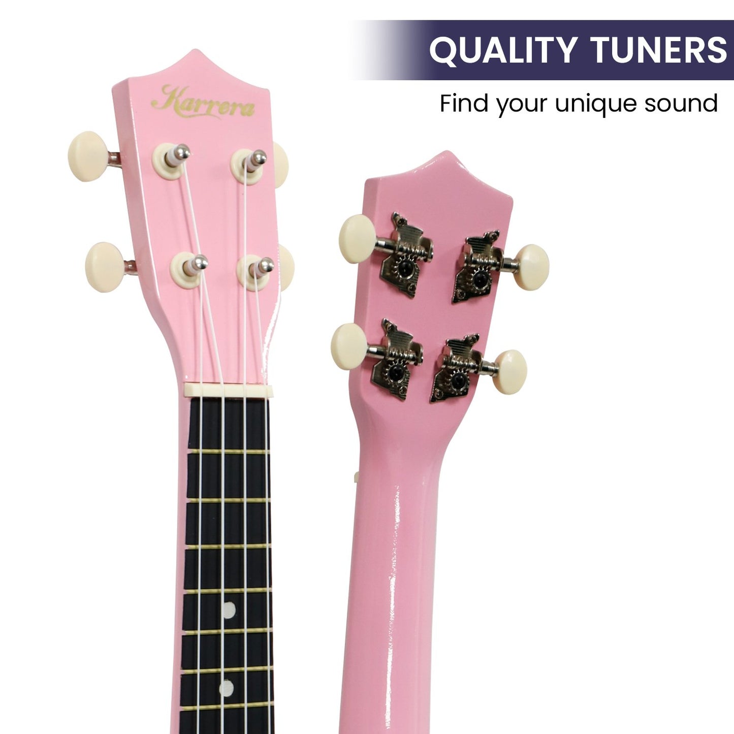 Karrera 21in Ukulele - Pink Tristar Online