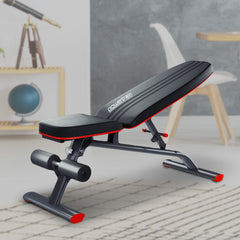 Powertrain Home Gym Bench Adjustable Flat Incline Decline FID 250KG Load Tristar Online