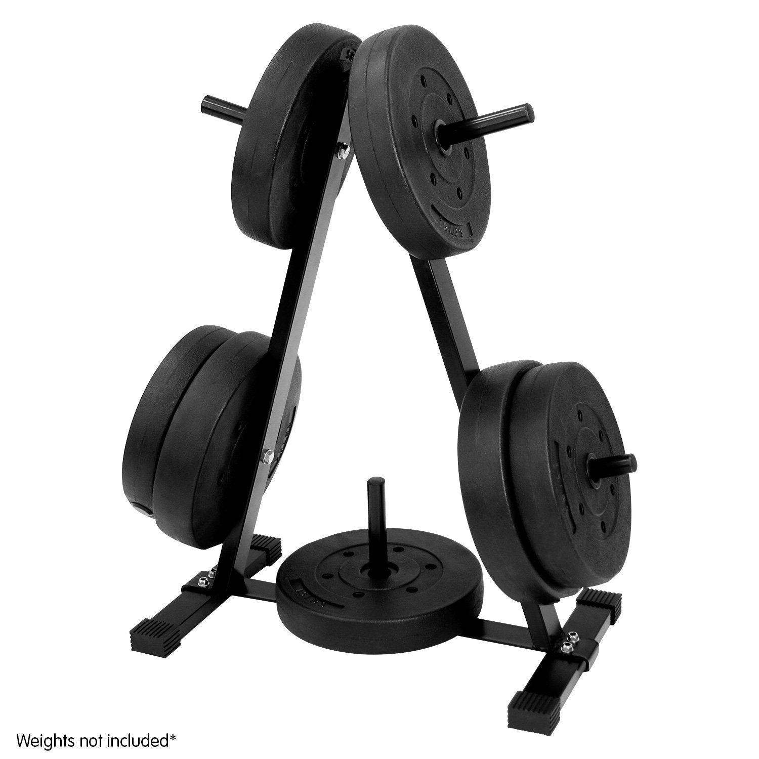 Powertrain Weight Plates Storage Home Gym Rack Tristar Online