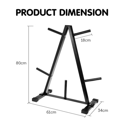 Powertrain Weight Plates Storage Home Gym Rack Tristar Online