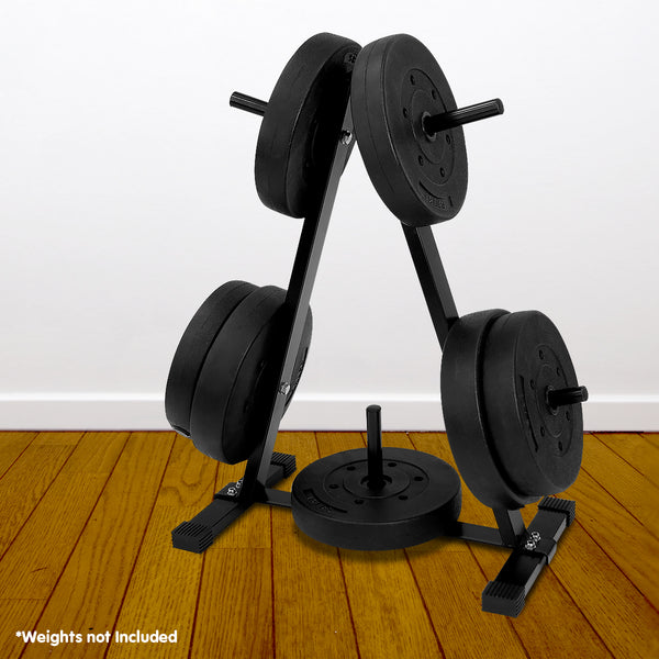 Powertrain Weight Plates Storage Home Gym Rack Tristar Online