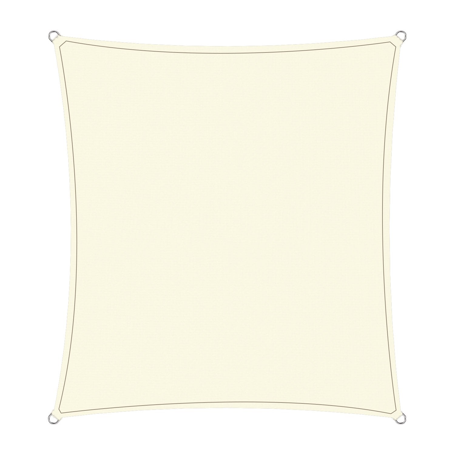 Wallaroo Waterproof Outdoor Shade Sail Sun Cloth Square 2.5x2.5M Tristar Online