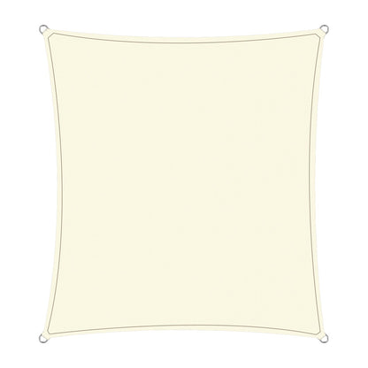 Wallaroo Waterproof Outdoor Shade Sail Sun Cloth Square 2.5x2.5M Tristar Online