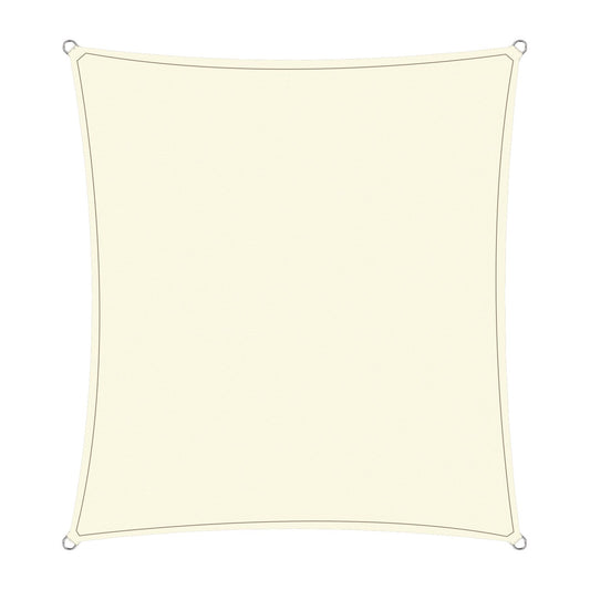 Wallaroo Waterproof Outdoor Shade Sail Canopy Sun Cloth  Square 4x4M Tristar Online