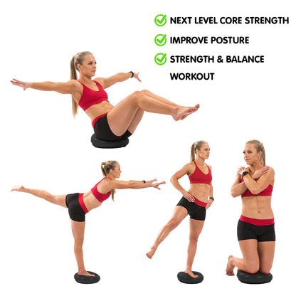 Powertrain Yoga Stability Disc Home Gym Pilates Balance Trainer Black Tristar Online