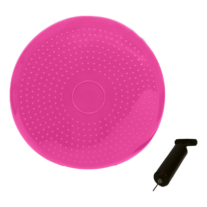 Powertrain Yoga Stability Disc Home Gym Pilates Balance Trainer - Pink Tristar Online