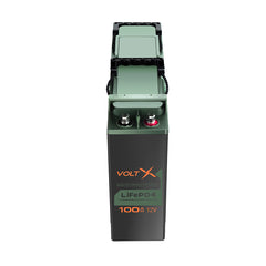 VoltX 12V Lithium Battery 100Ah Slim Tristar Online