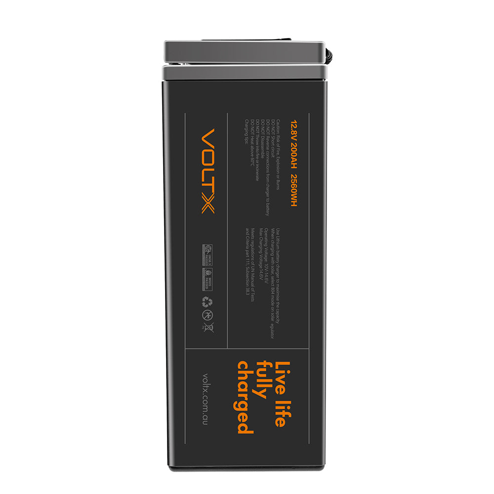 VoltX 12V Lithium Battery 200Ah Slim Plus Tristar Online