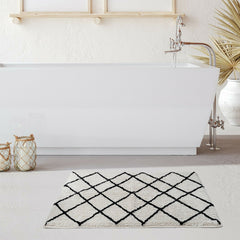 Soft Cotton Bath Rug Tufted Jacquard Design Tristar Online