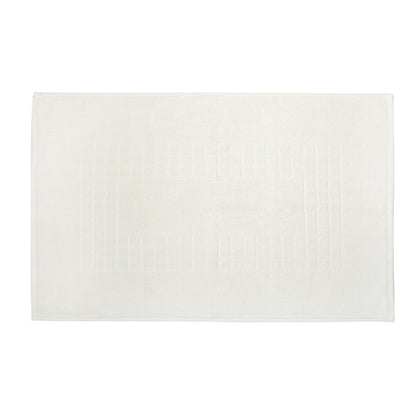 Microfiber Soft Non Slip Bath Mat Check Design (Cream) Tristar Online