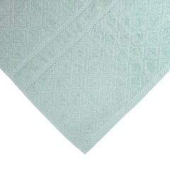 Premium Velour Diamond Design Jacquard Bath Towel (Aqua) Tristar Online