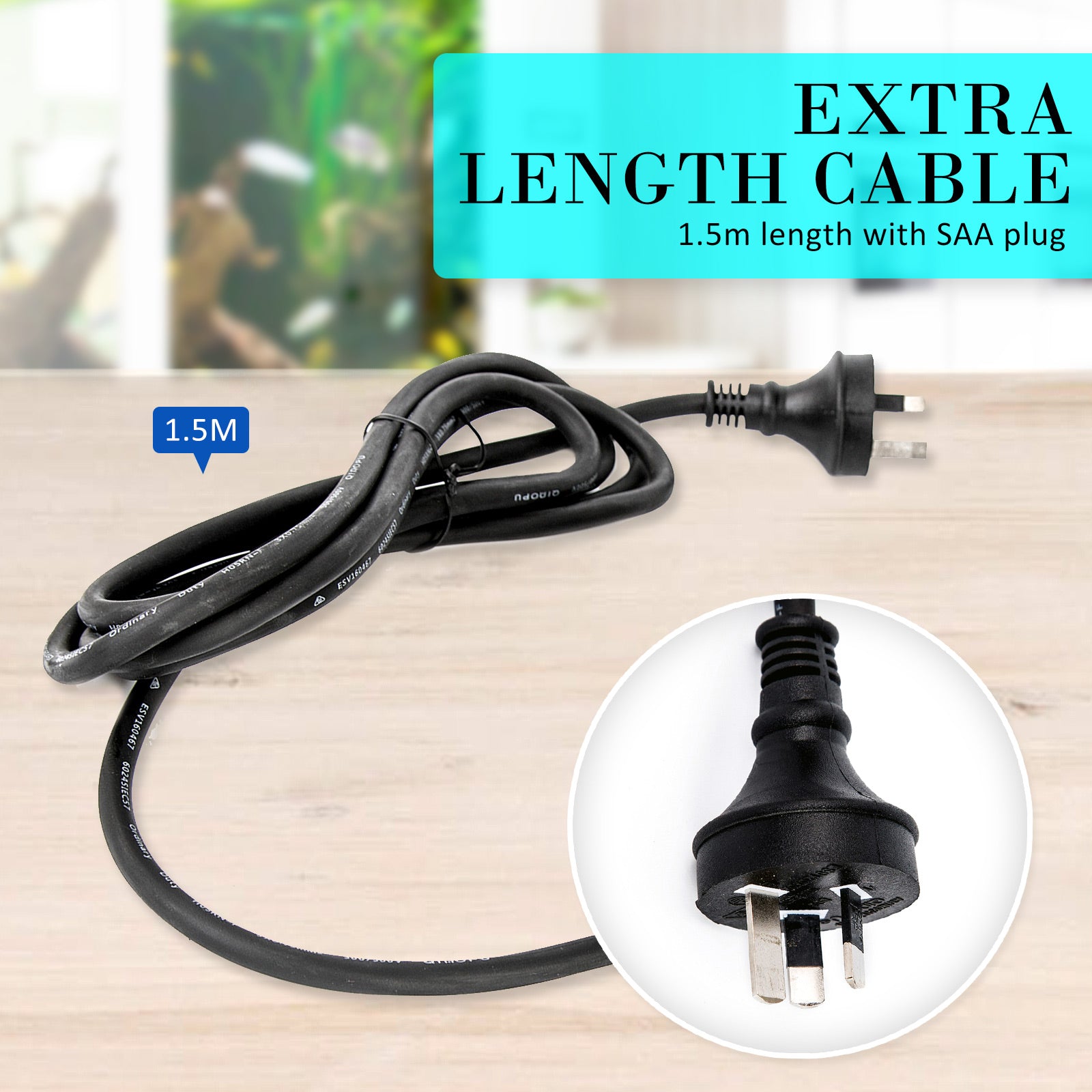 Dynamic Power Aquarium Submersible Filter 1200L/H 22W 1.6m Pond Pump Tristar Online