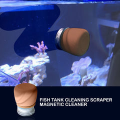 Minfactory Fish Tank Corner Moss Magnet Scraper Glass Algae Cleaner Magnetic Scrubber Tristar Online