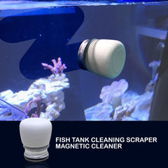 Minfactory Fish Tank Corner Moss Magnet Scraper Glass Algae Cleaner Magnetic Scrubber Tristar Online
