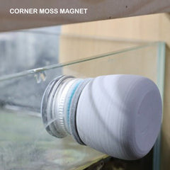 Minfactory Fish Tank Corner Moss Magnet Scraper Glass Algae Cleaner Magnetic Scrubber Tristar Online