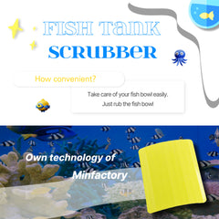 4X Minifactory Fish Tank Moss Scrubber Scraper Iron Glass Acrylic Algae Cleaner Brush Tristar Online