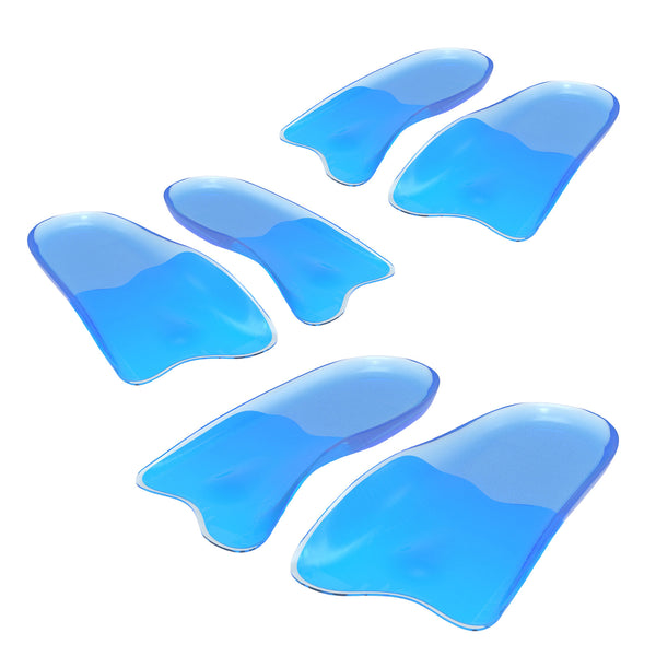 Bibal Insole 3-Size Combo Gel Half Insoles Shoe Inserts Arch Support Foot Pad Tristar Online